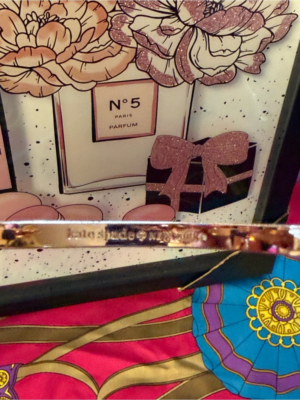 Kate Spade New York Champagne Bottle & Flutes Necklace and Bracelet Bundle - Picture 10 of 13